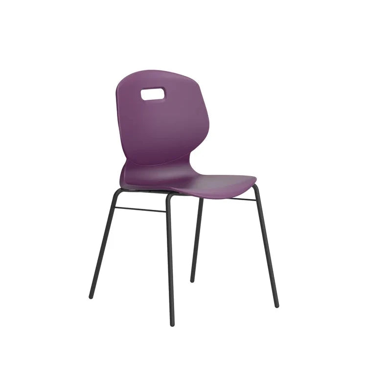 Arc 4-Leg Classroom Chair with Reinforcement Brace