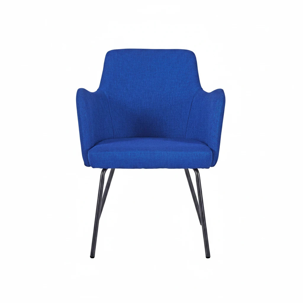 Camden Metal Upholstered Armchair