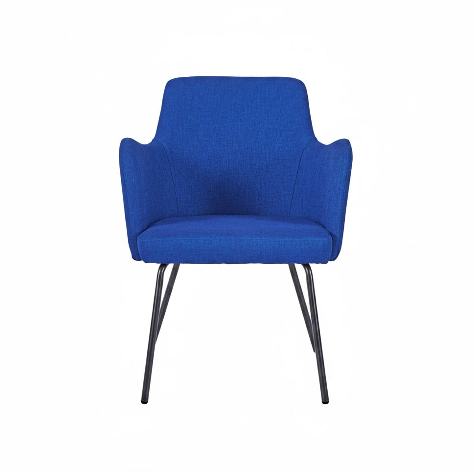 Camden Metal Upholstered Armchair