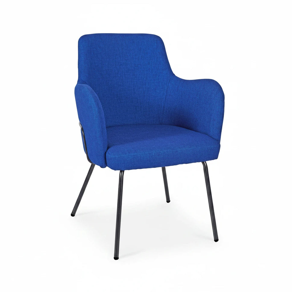 Camden Metal Upholstered Armchair