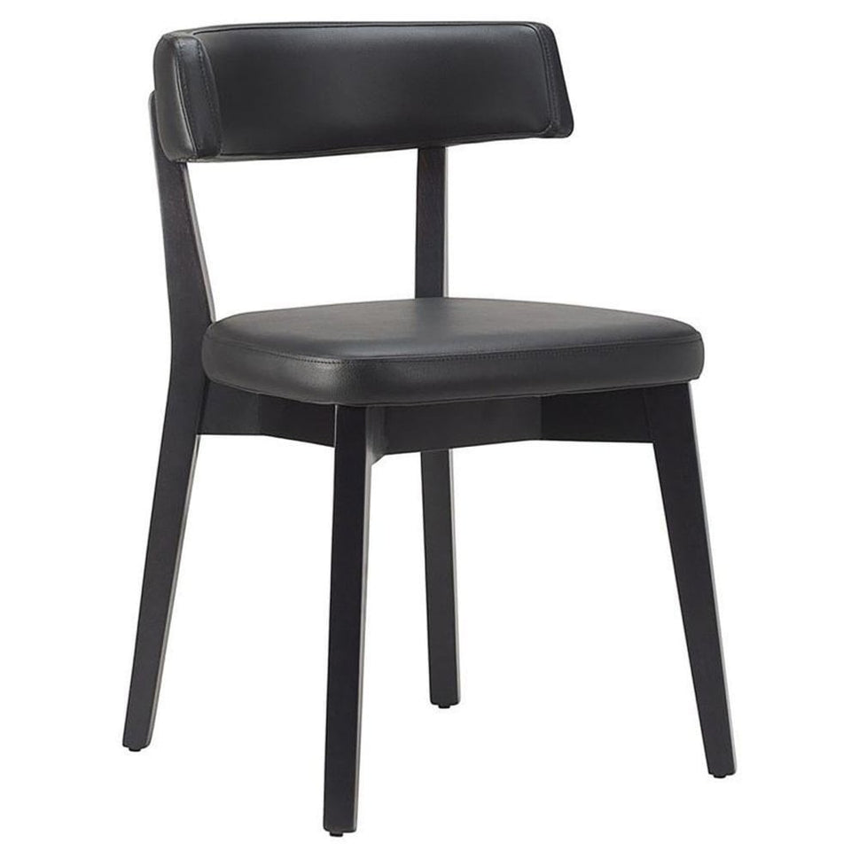 Nico Upholstered Side Chair - Black