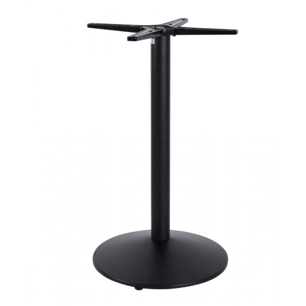 Sol Black Round Self Levelling Table Base - NOROCK