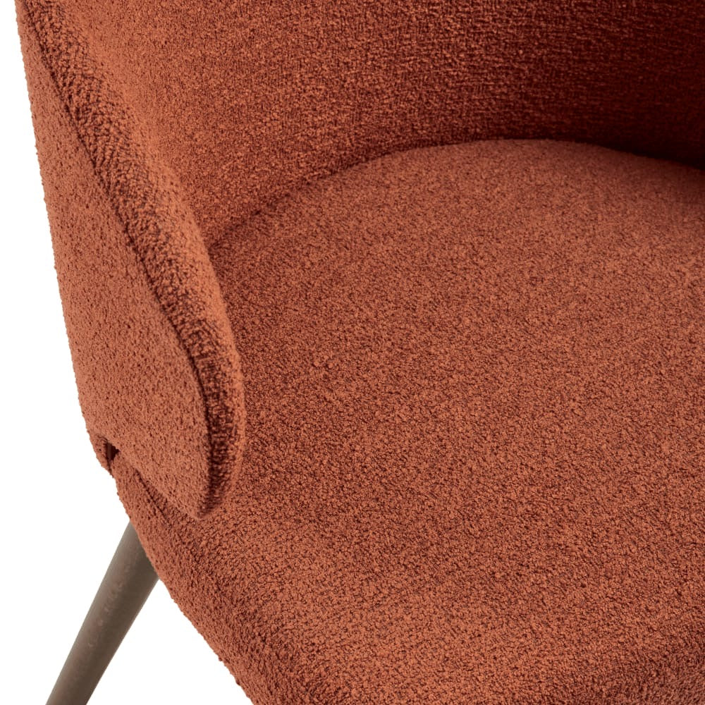 Selma Boucle Upholstered Armchair