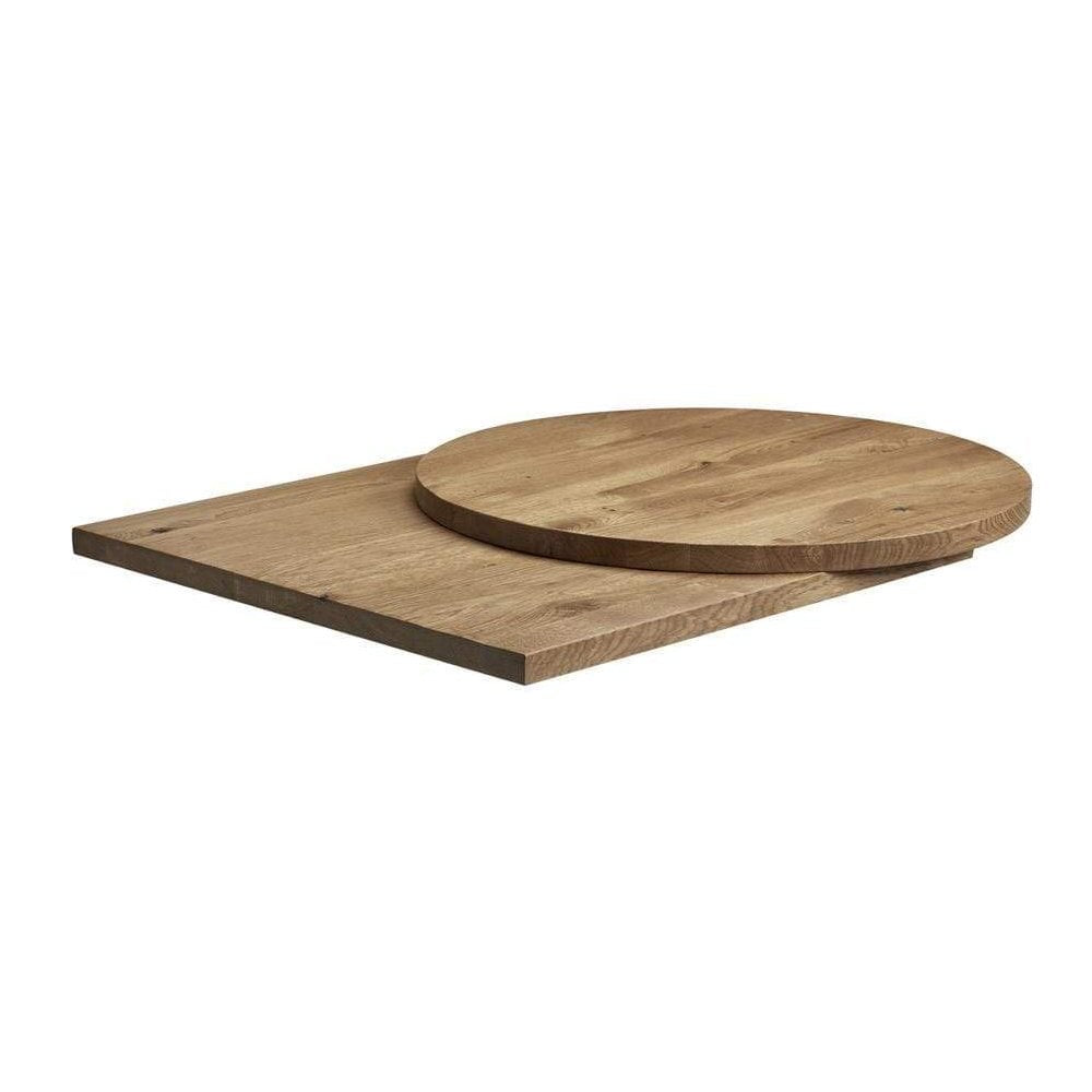 Rustic Antique Solid Oak Wood Table Top - 32mm