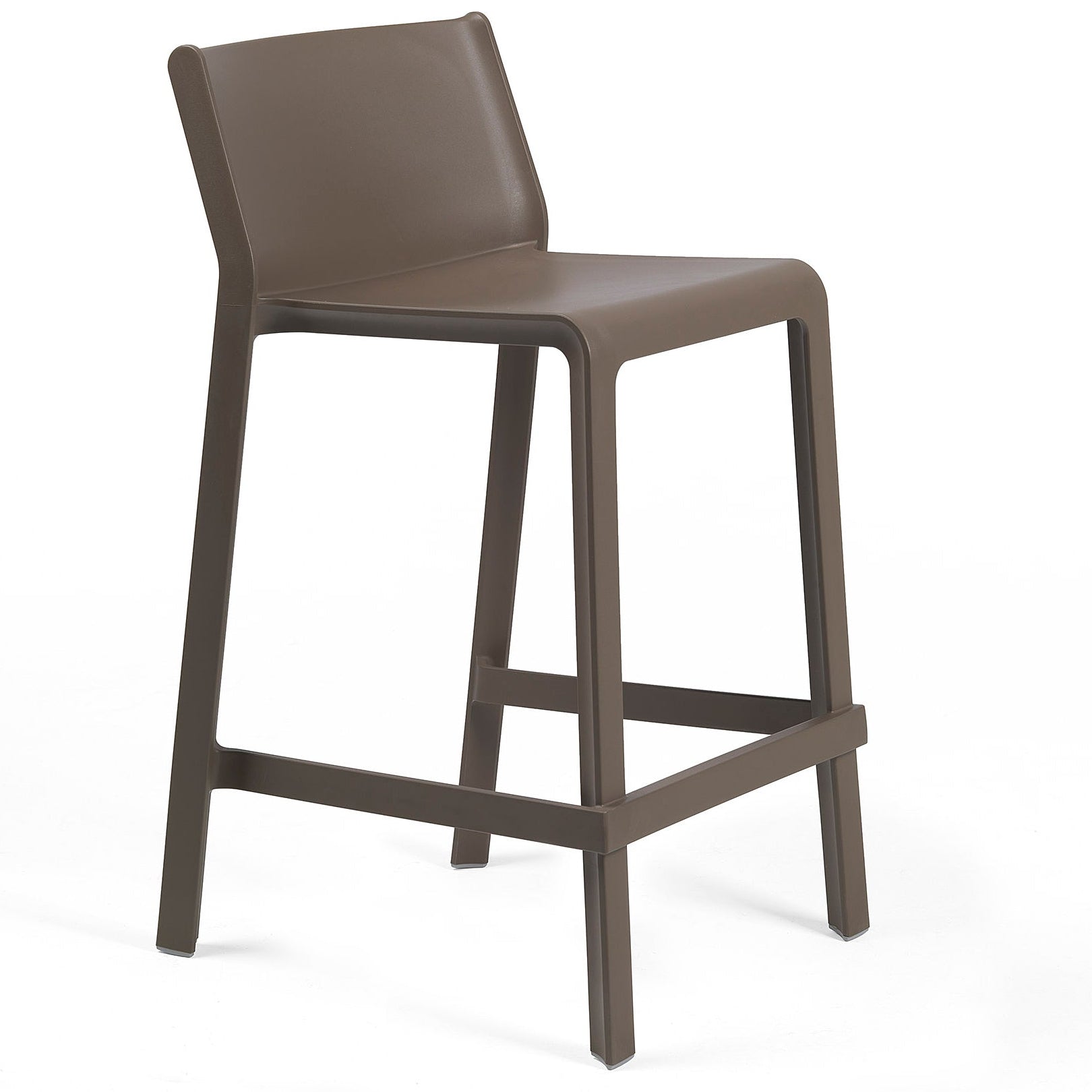 Trill Outdoor Stacking Bar Stool - Mid Height