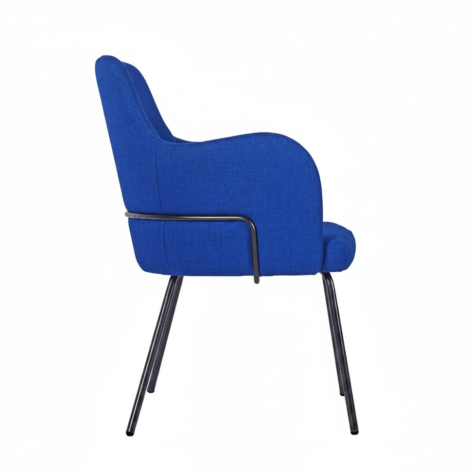 Camden Metal Upholstered Armchair