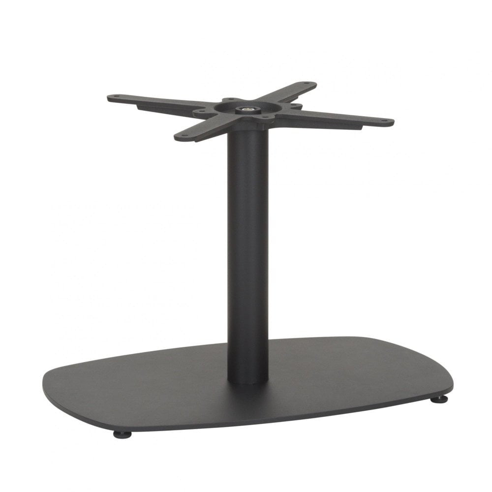 Vega Single Pedestal Rectangle Cast Iron Table Base