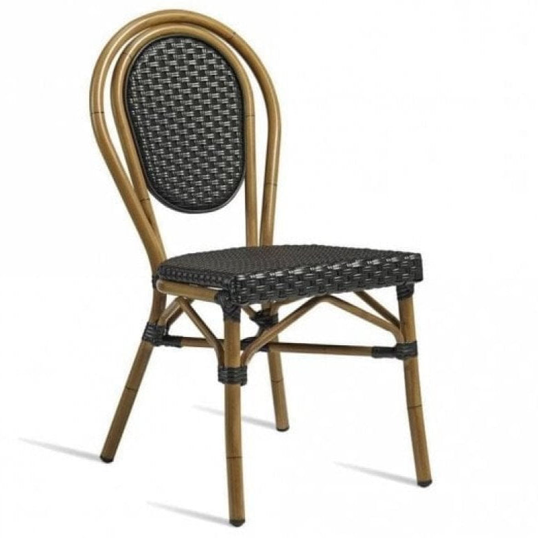 Time Bistro Outdoor Stacking Side Chair