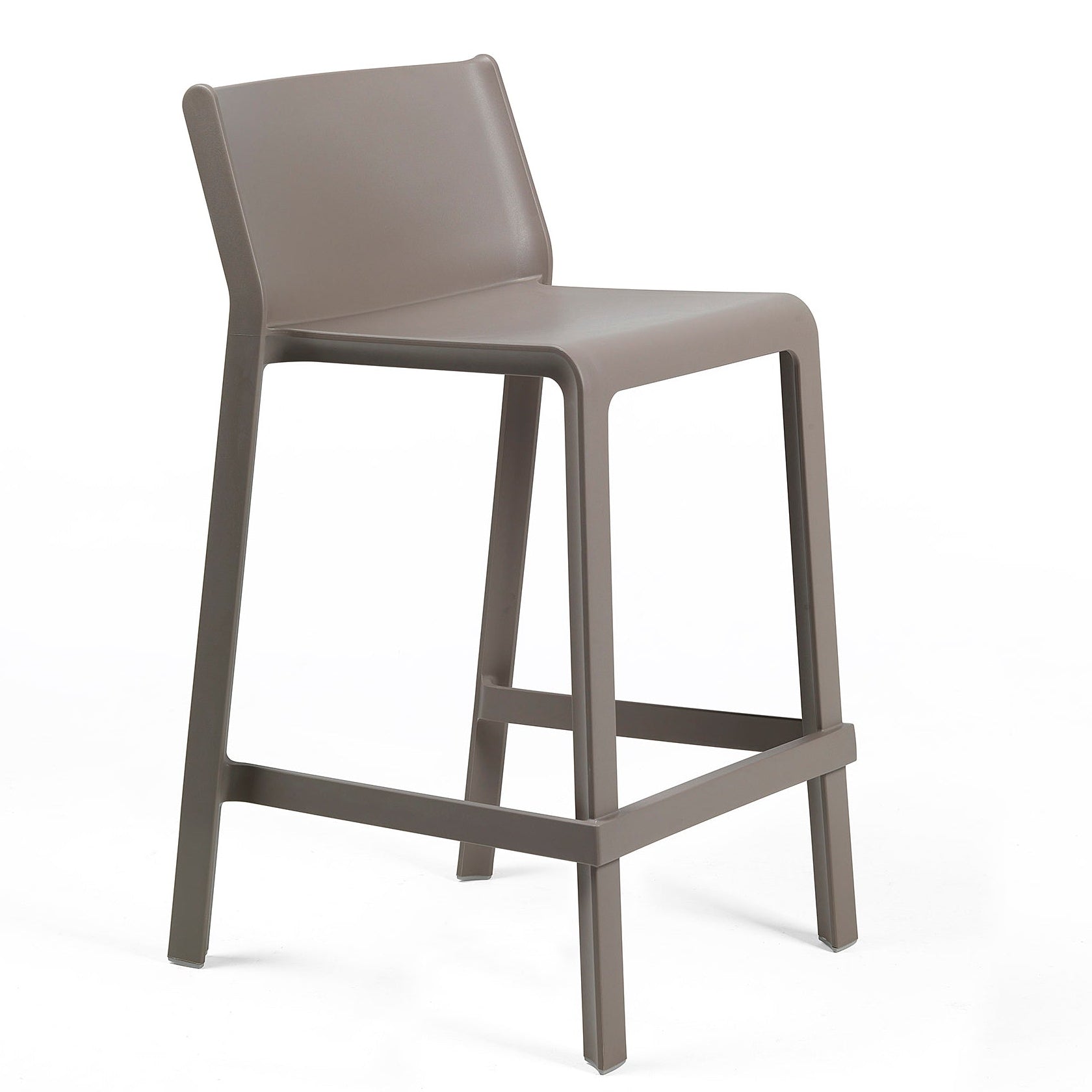 Trill Outdoor Stacking Bar Stool - Mid Height