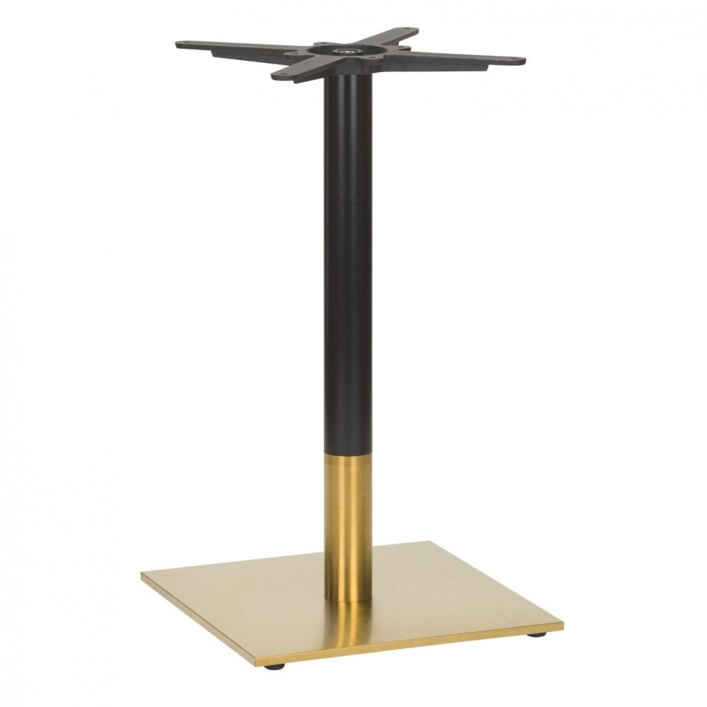 Aristotle Square Vintage Brass Table Base - Small