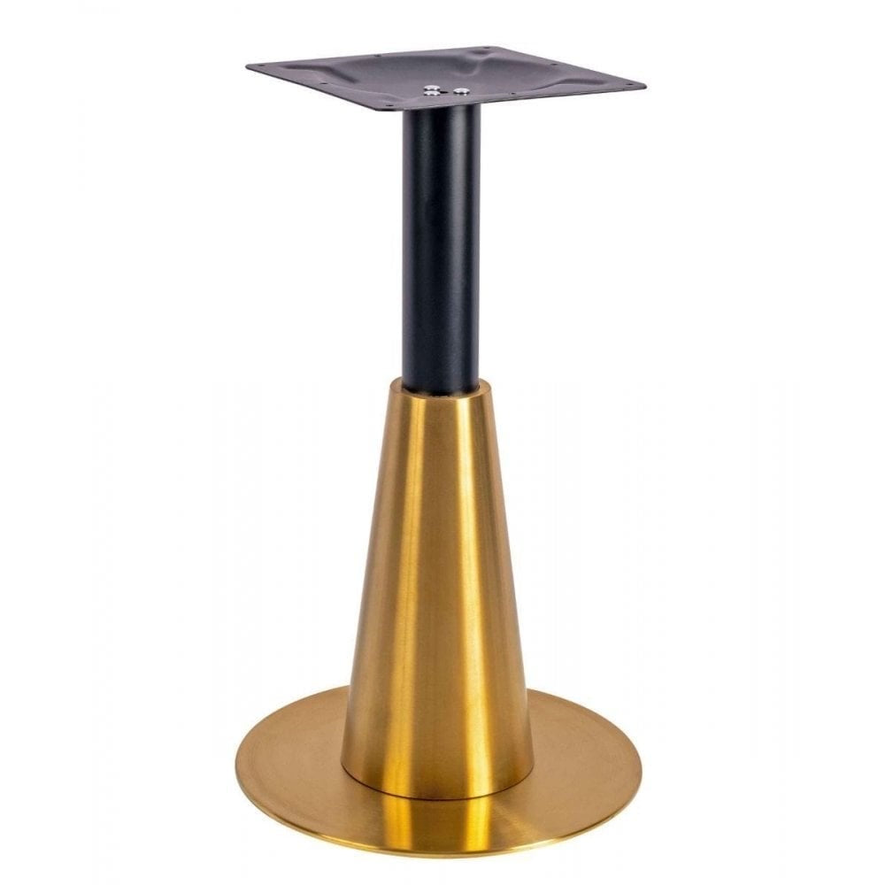Ares Brass Round Table Base - Small