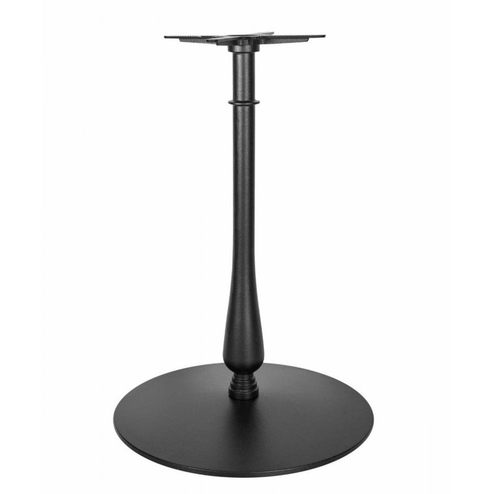 Manor Extra Large Candelabra Black Cast Iron Table Base