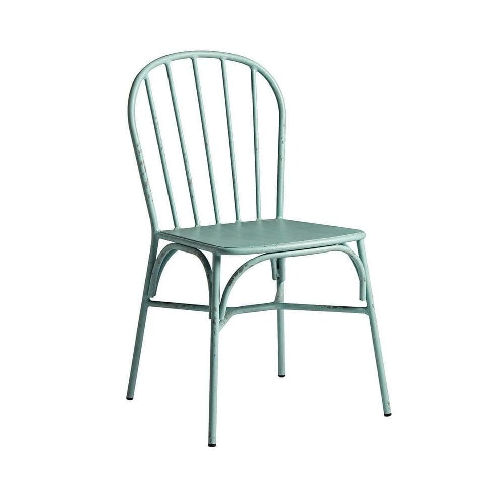 Denver Industrial Outdoor Stacking Side Chair