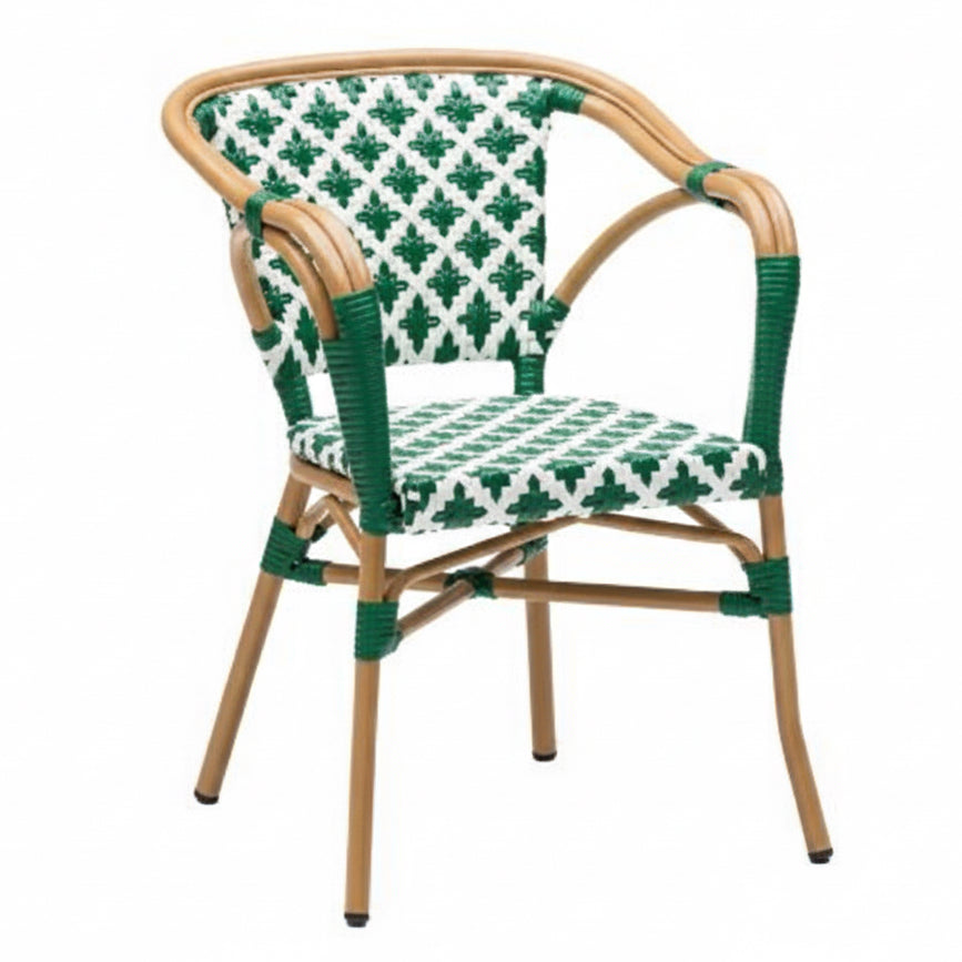Elisseos Outdoor Bistro Stacking Armchair