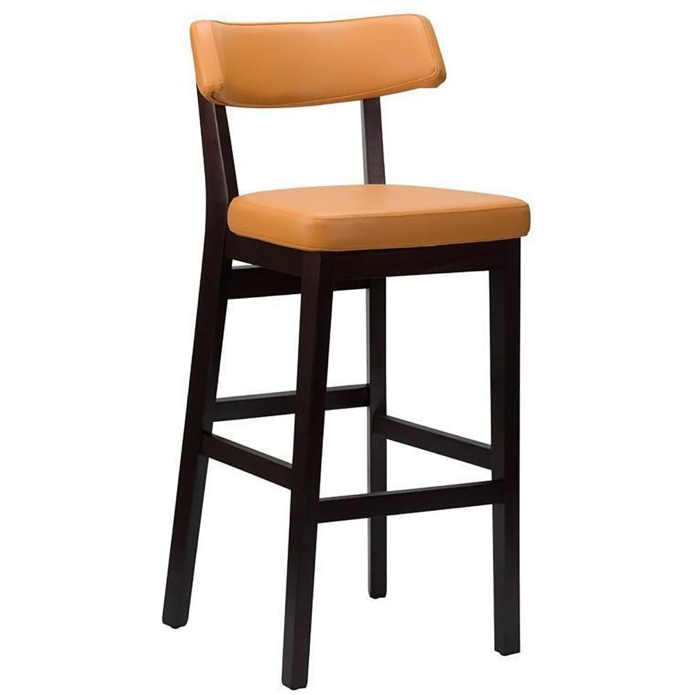 Nico Faux Leather Bar Stool - Wenge