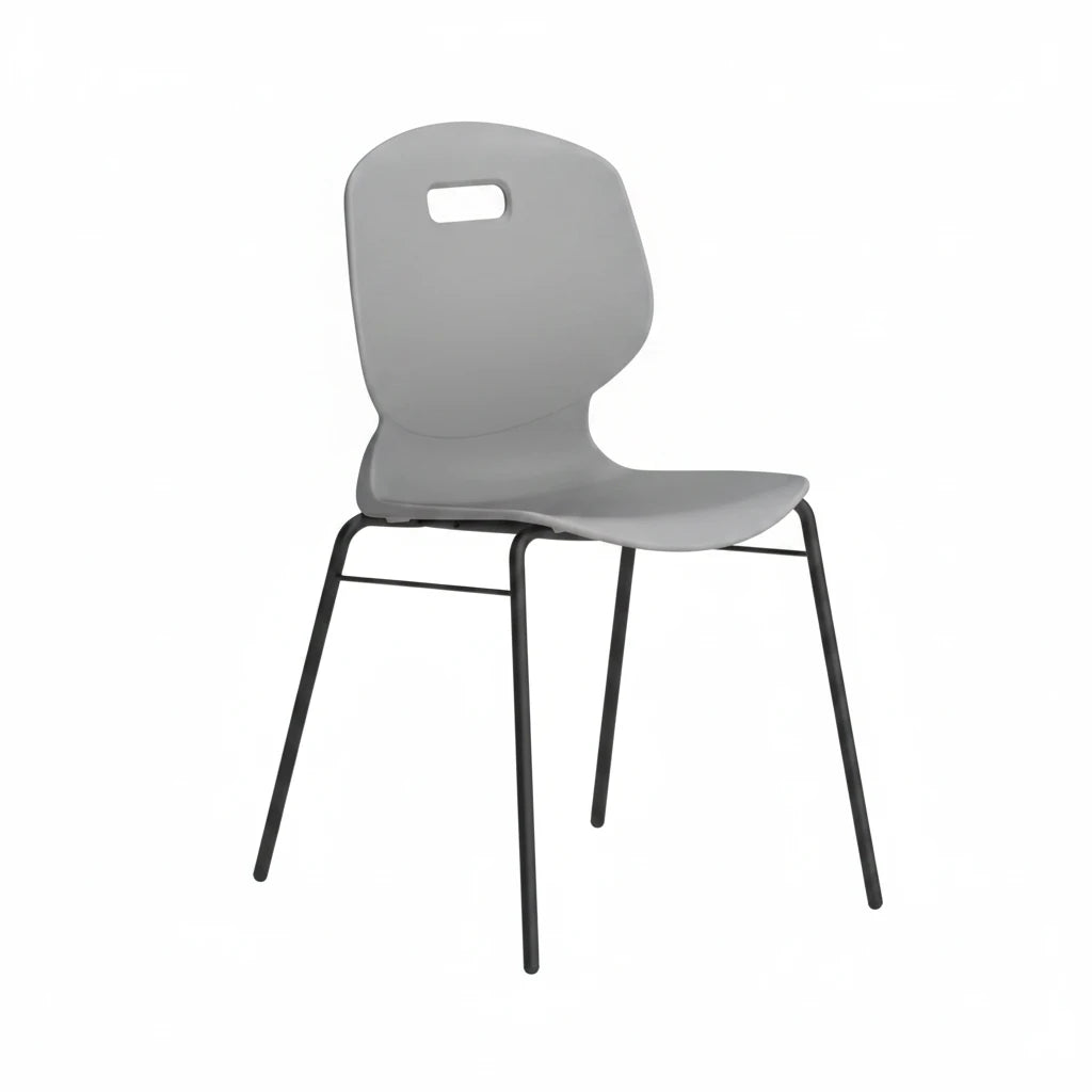 Arc 4-Leg Classroom Chair with Reinforcement Brace