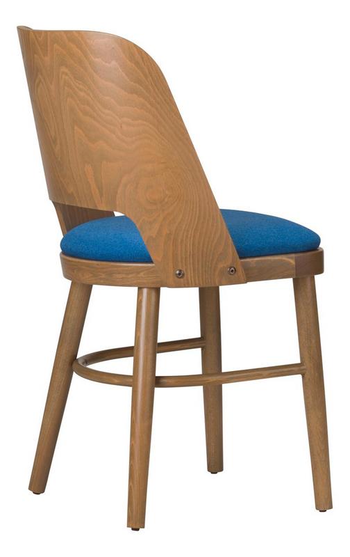 Alasia Wooden Upholstered Side Chair