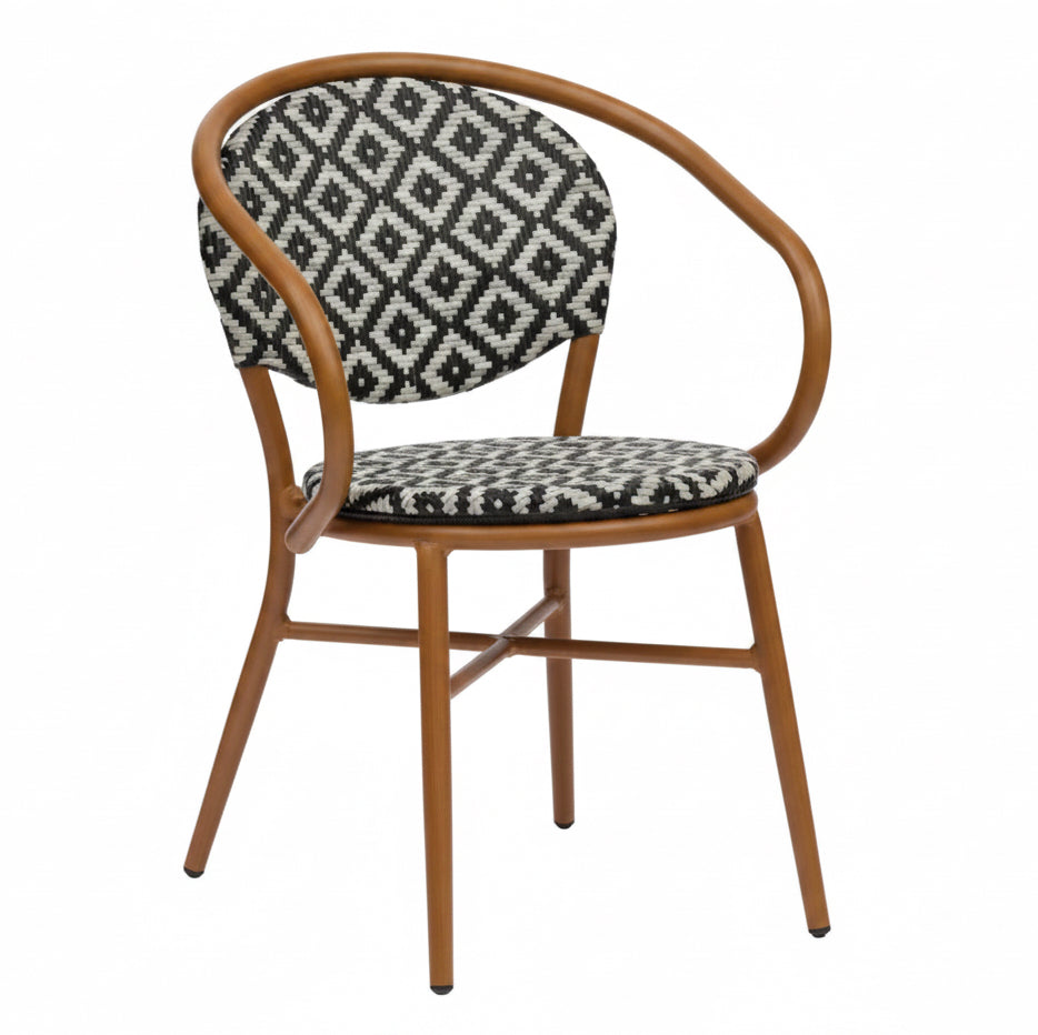 Aneta Outdoor Stacking Armchair