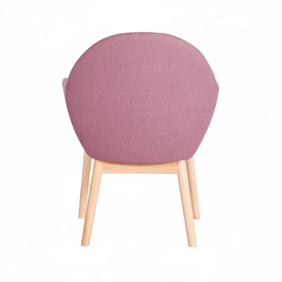 Orlando Upholstered Wooden Lounge Chair