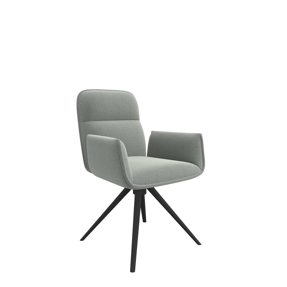 Faze Upholstered Swivel Armchair with 4-Star Base