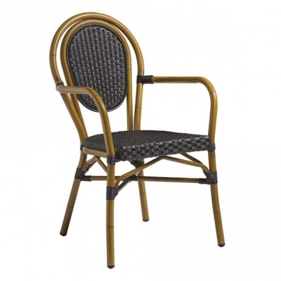 Time Bistro Outdoor Stacking Armchair