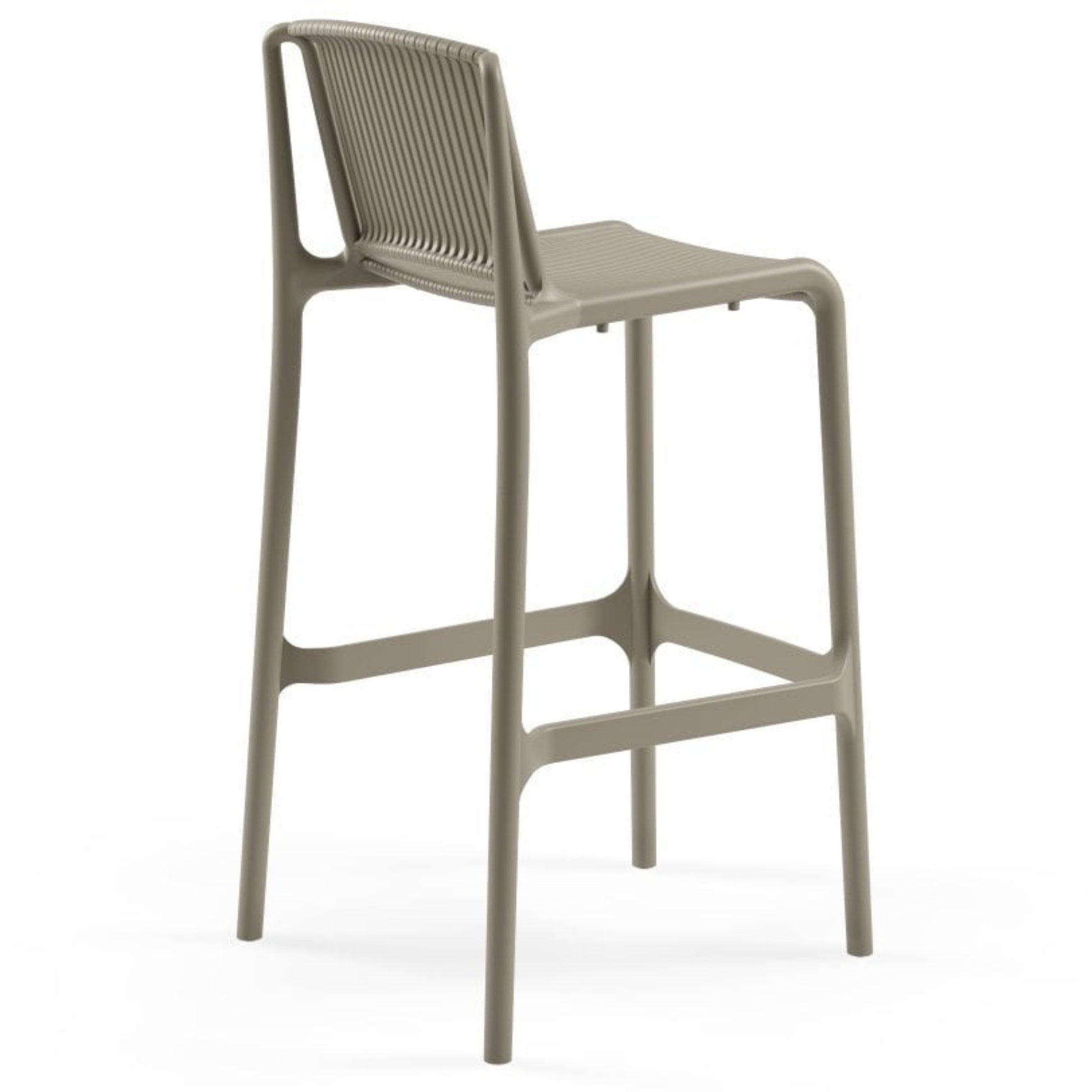Blink Polypropylene Outdoor Bar Stool