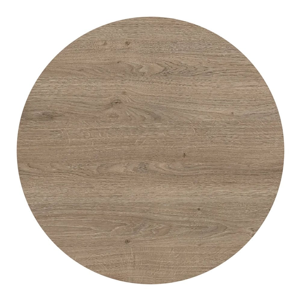 Truffle Brown Denver Oak Restaurant Laminate Table Top - 25mm
