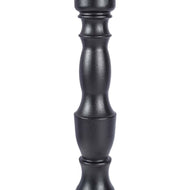 Queen Anne Twin Leg Pedestal Ornate Black Cast Iron Table Base