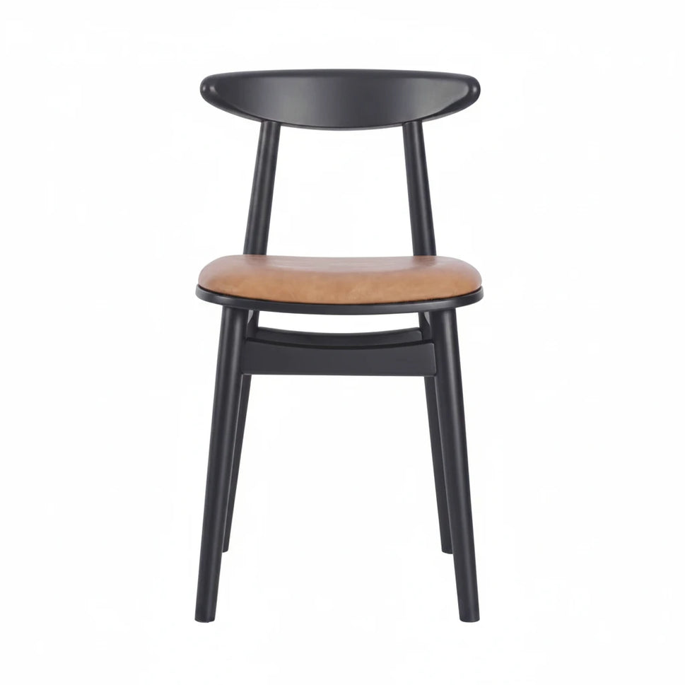 Naya Wooden Upholstered Side Chair