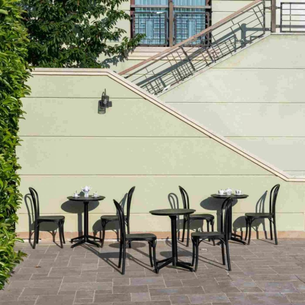 Boom Flip Bistro Round Table 600mm Round