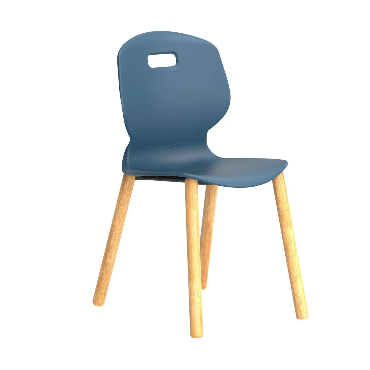 Titan Arc Wooden 4-Leg Classroom Chair