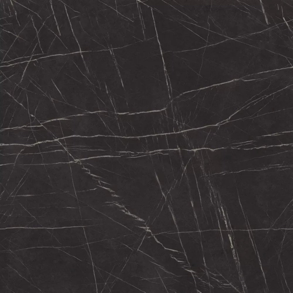 Black Pietra Grigia Marble Restaurant Laminate Table Top - 25mm