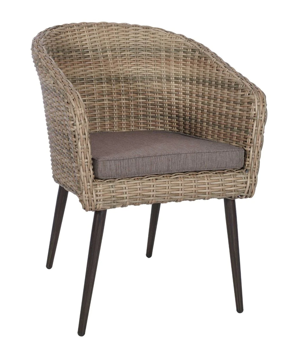 Hanover Outdoor Stacking Tub Chair