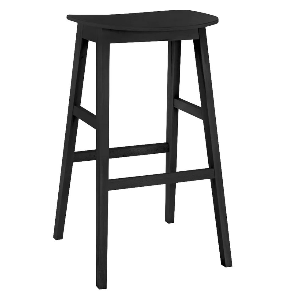 Savoy Wooden Upholstered Bar Stool