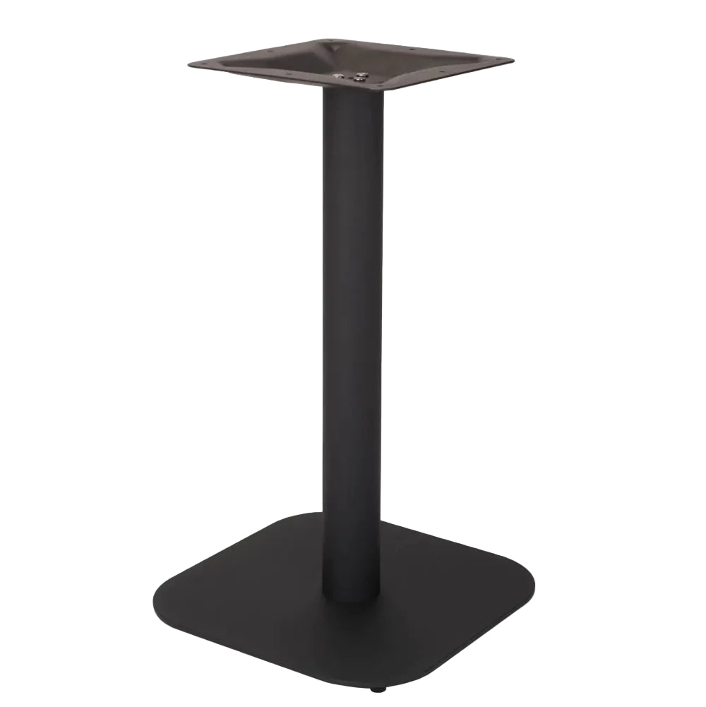 Profile Radius Small Square Cast Iron Table Base