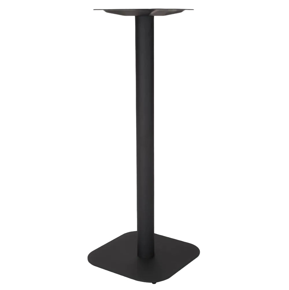 Profile Radius Small Square Cast Iron Table Base