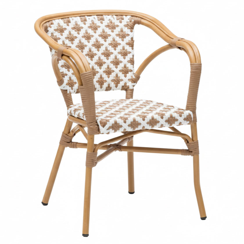 Elisseos Outdoor Bistro Stacking Armchair