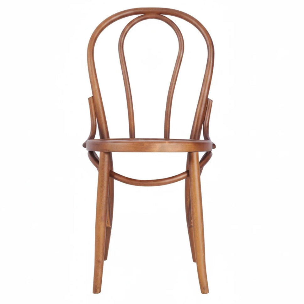 Beatrice Bentwood Wooden Upholstered Side Chair
