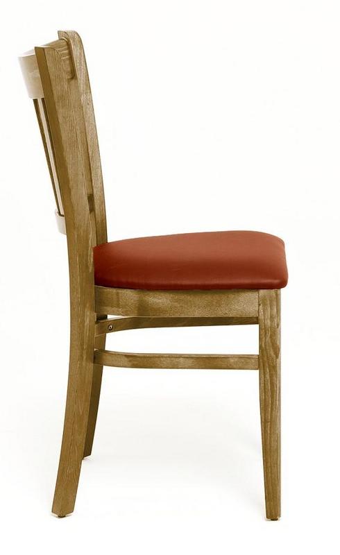 Vito Wooden Upholstered Side Chair