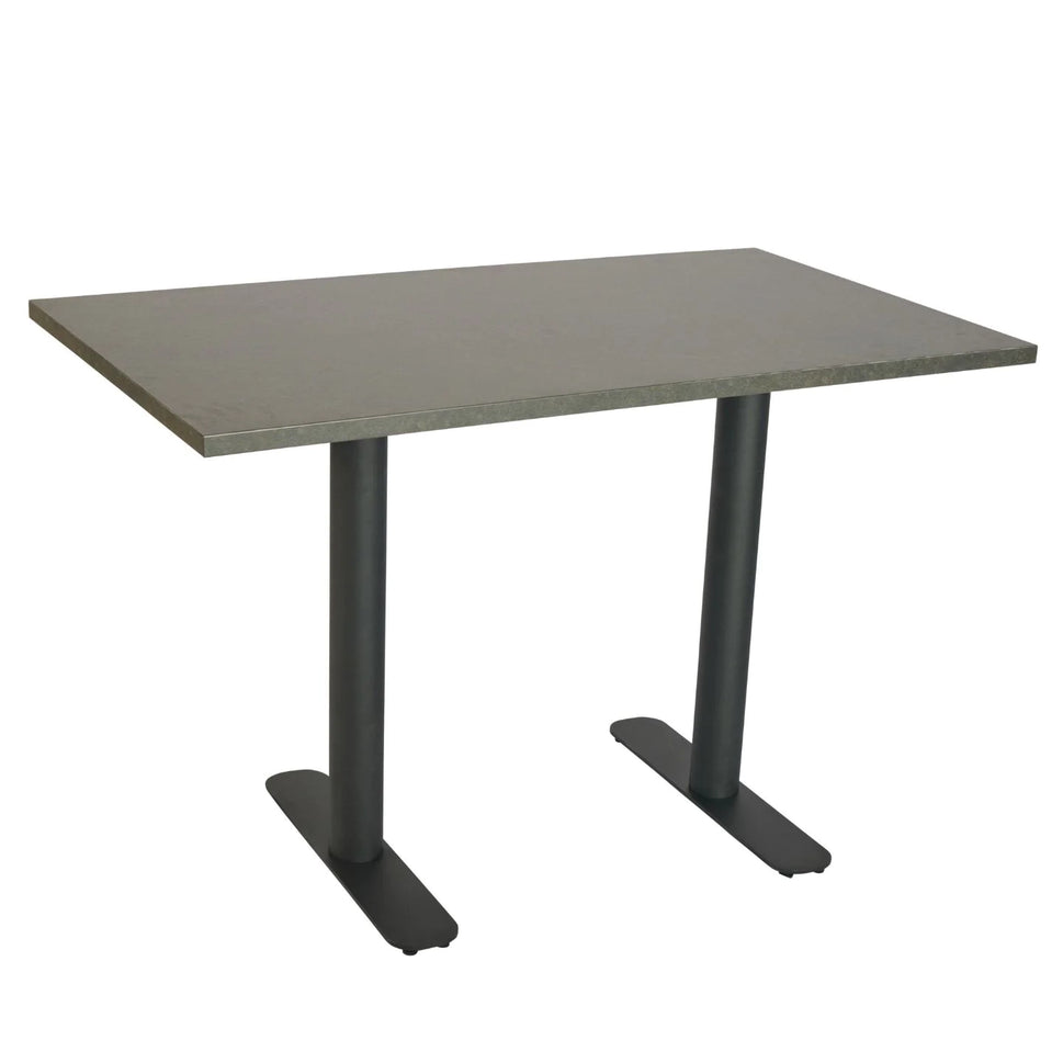 Profile Rectangle Twin Leg Cast Iron Table Base
