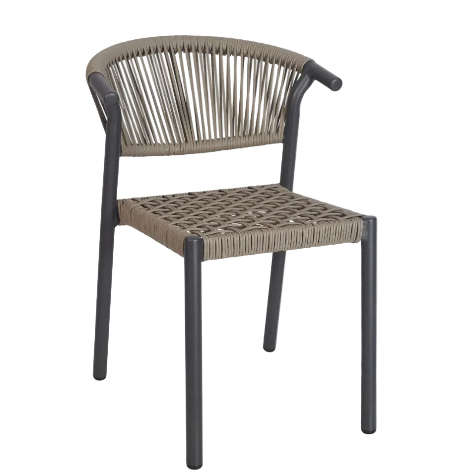 Barcelona Outdoor Stacking Rattan Side Chair