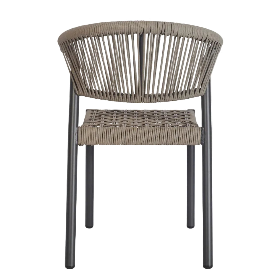 Barcelona Outdoor Stacking Rattan Side Chair