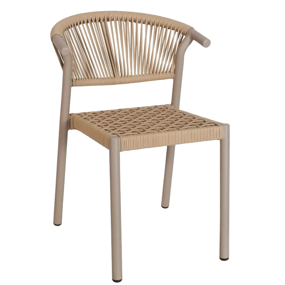 Barcelona Outdoor Stacking Rattan Side Chair