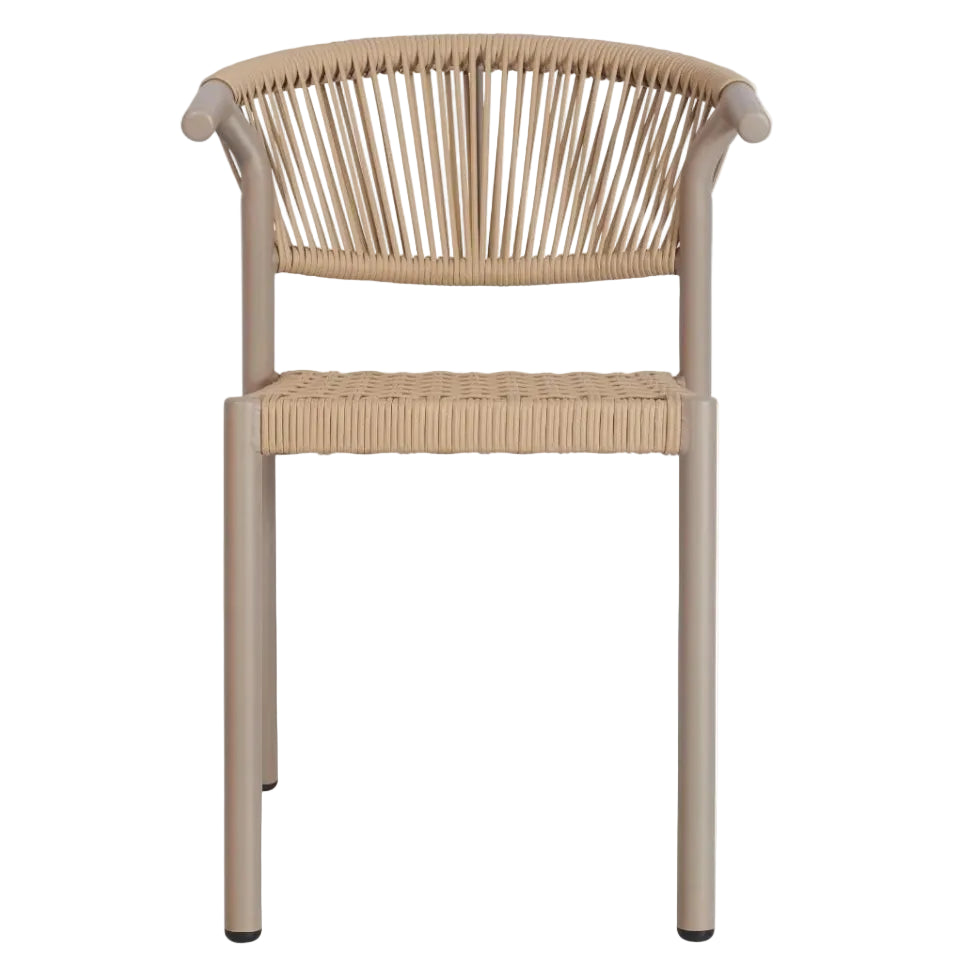 Barcelona Outdoor Stacking Rattan Side Chair
