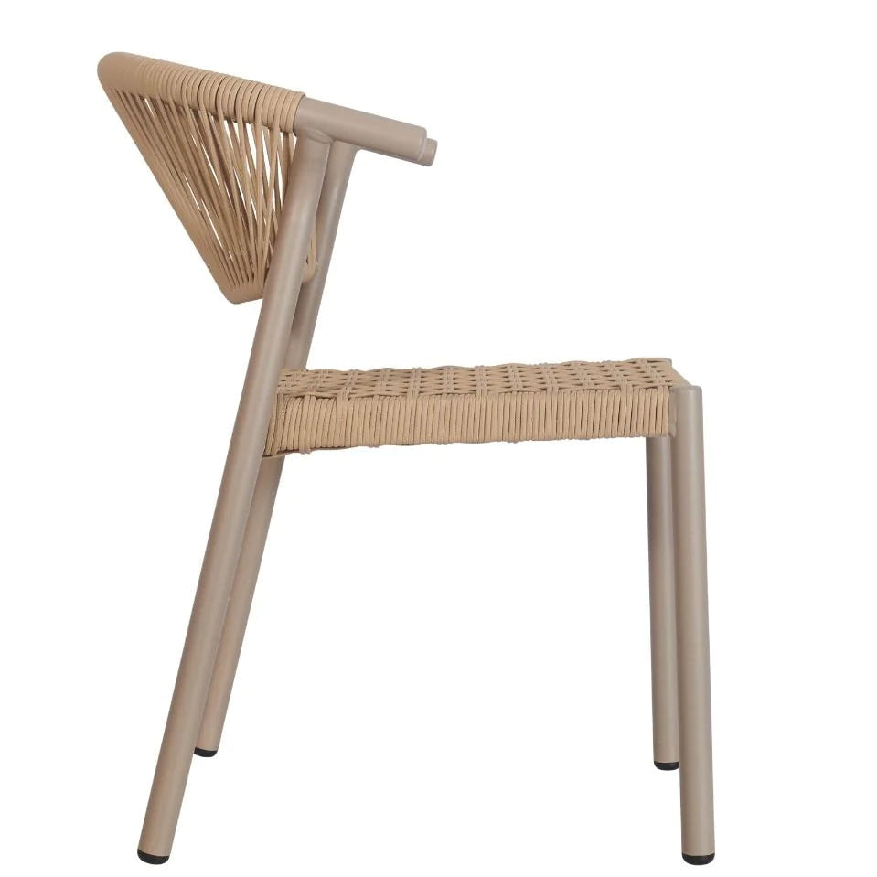 Barcelona Outdoor Stacking Rattan Side Chair