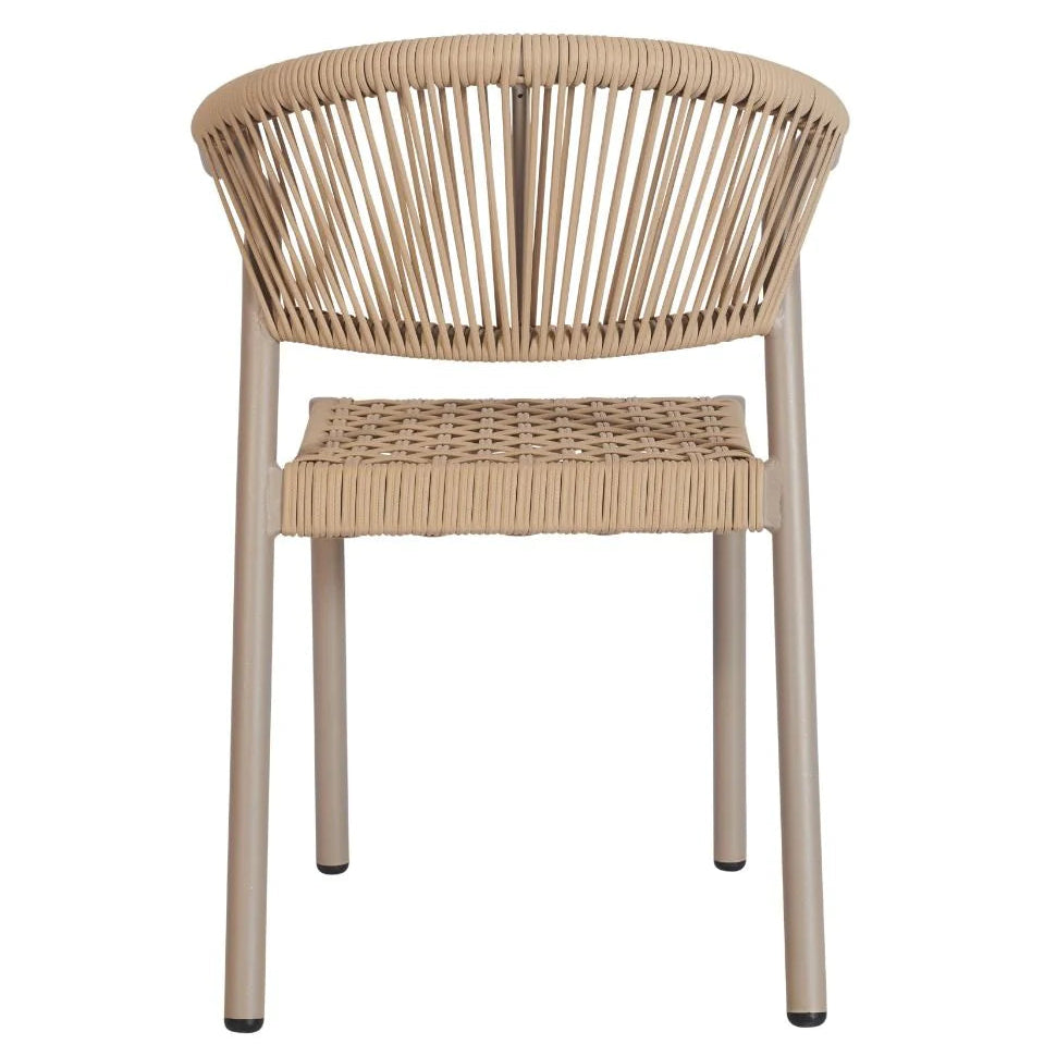 Barcelona Outdoor Stacking Rattan Side Chair