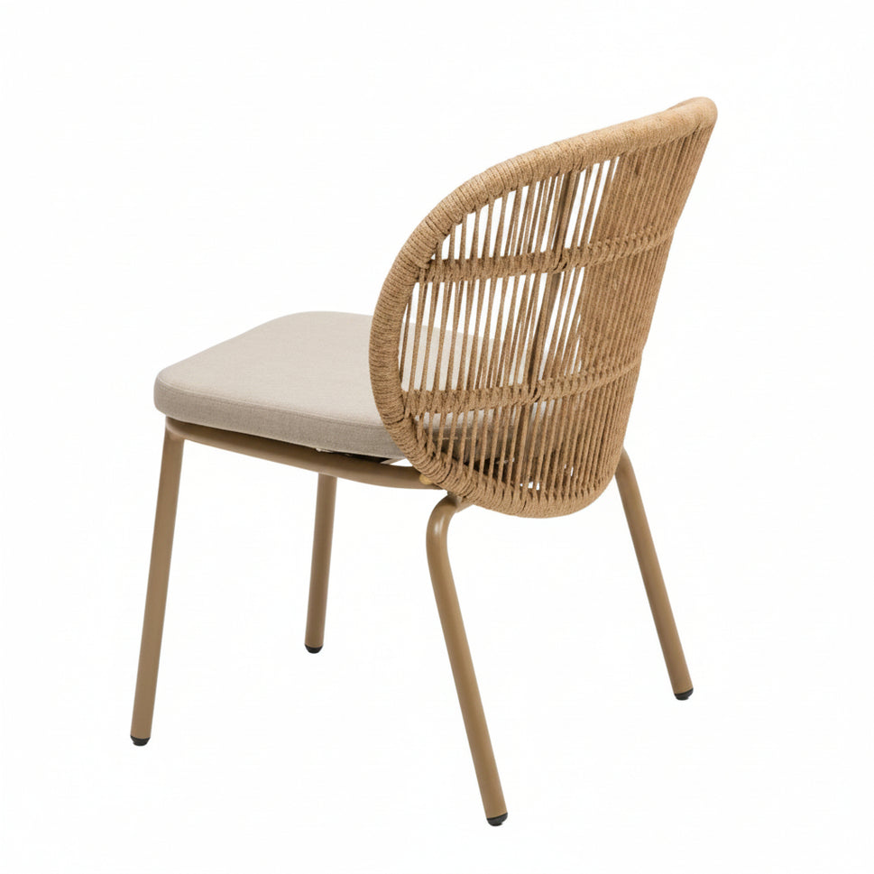 Malibu Outdoor Stacking Side Chair