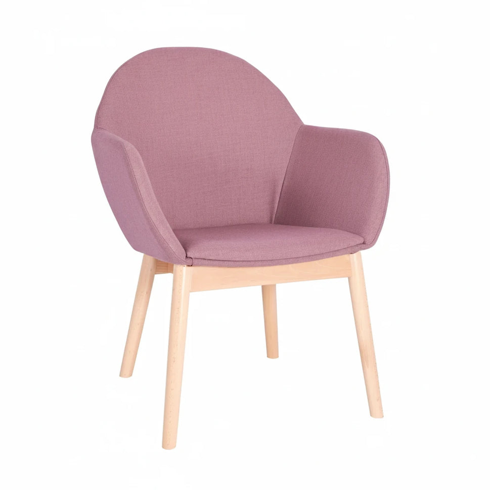 Orlando Upholstered Wooden Lounge Chair