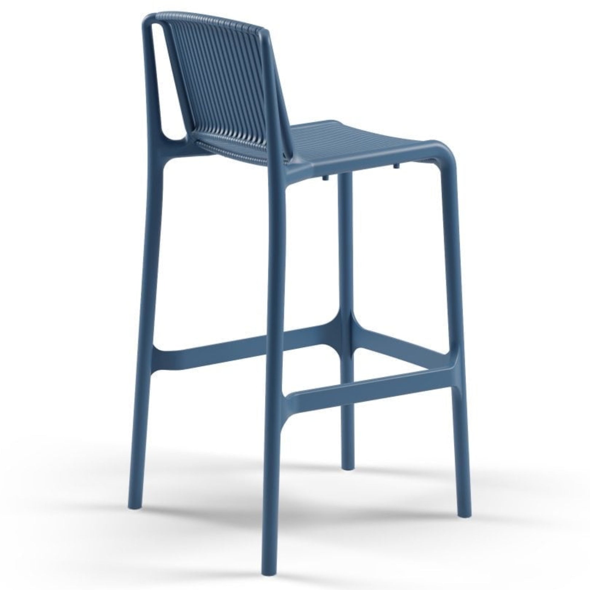 Blink Polypropylene Outdoor Bar Stool