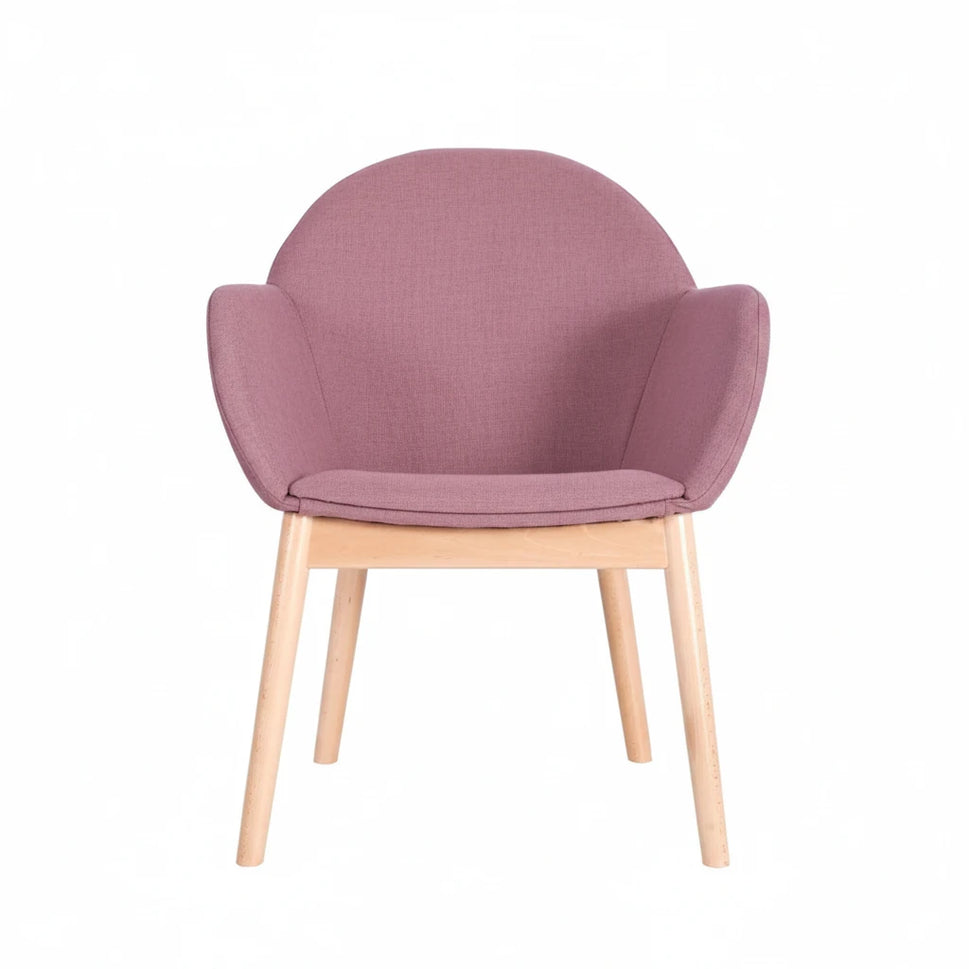 Orlando Upholstered Wooden Lounge Chair